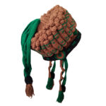 کلاه سرخپوستی قهوه ای سبز - تصویر 3