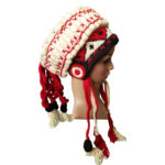 کلاه سرخپوستی سفید قرمز