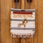 گلیم خورجینی طرح اسب